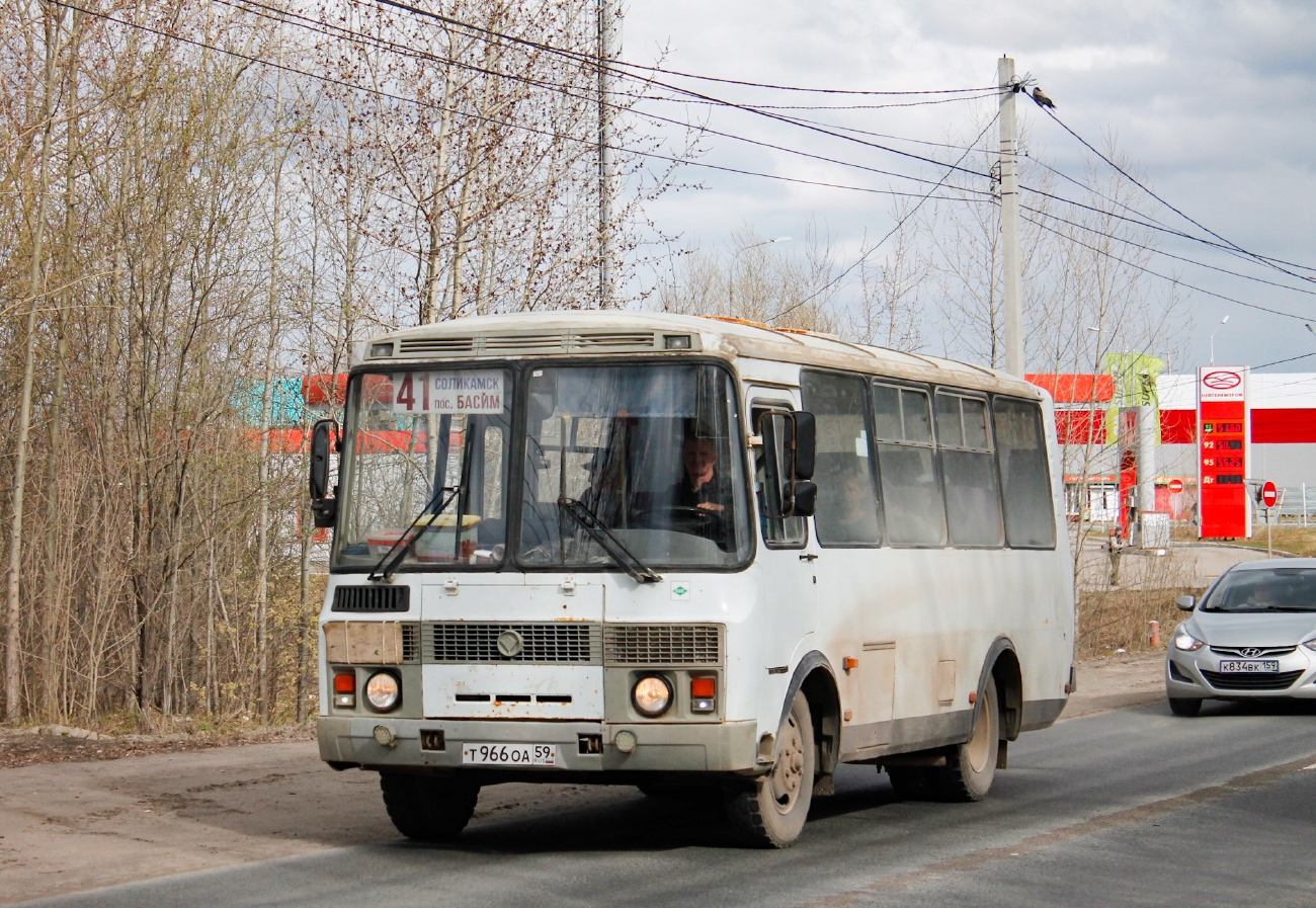 Пермский край, ПАЗ-32053 № Т 966 ОА 59