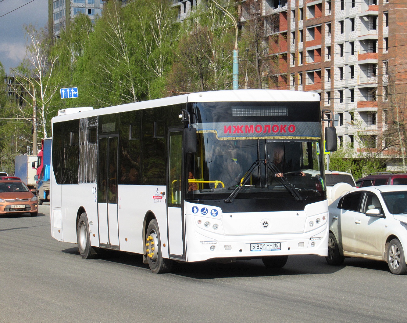 Удмуртия, КАвЗ-4270 № Х 801 ТТ 18