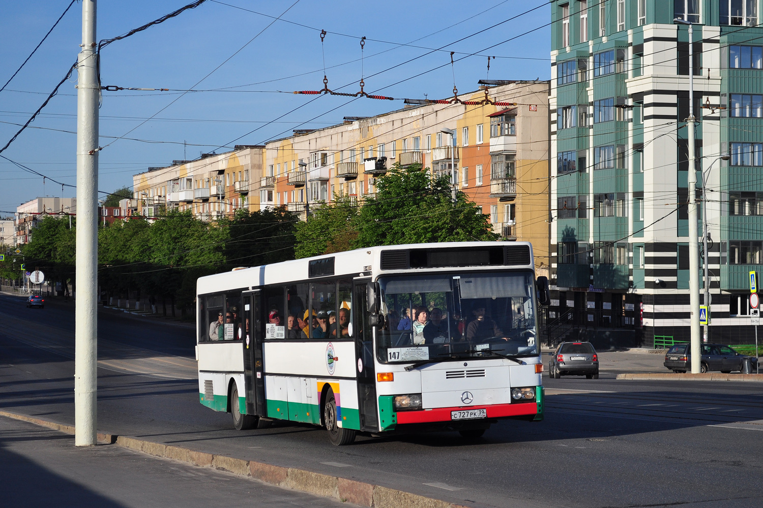 Kaliningrad region, Mercedes-Benz O407 № С 727 РК 39