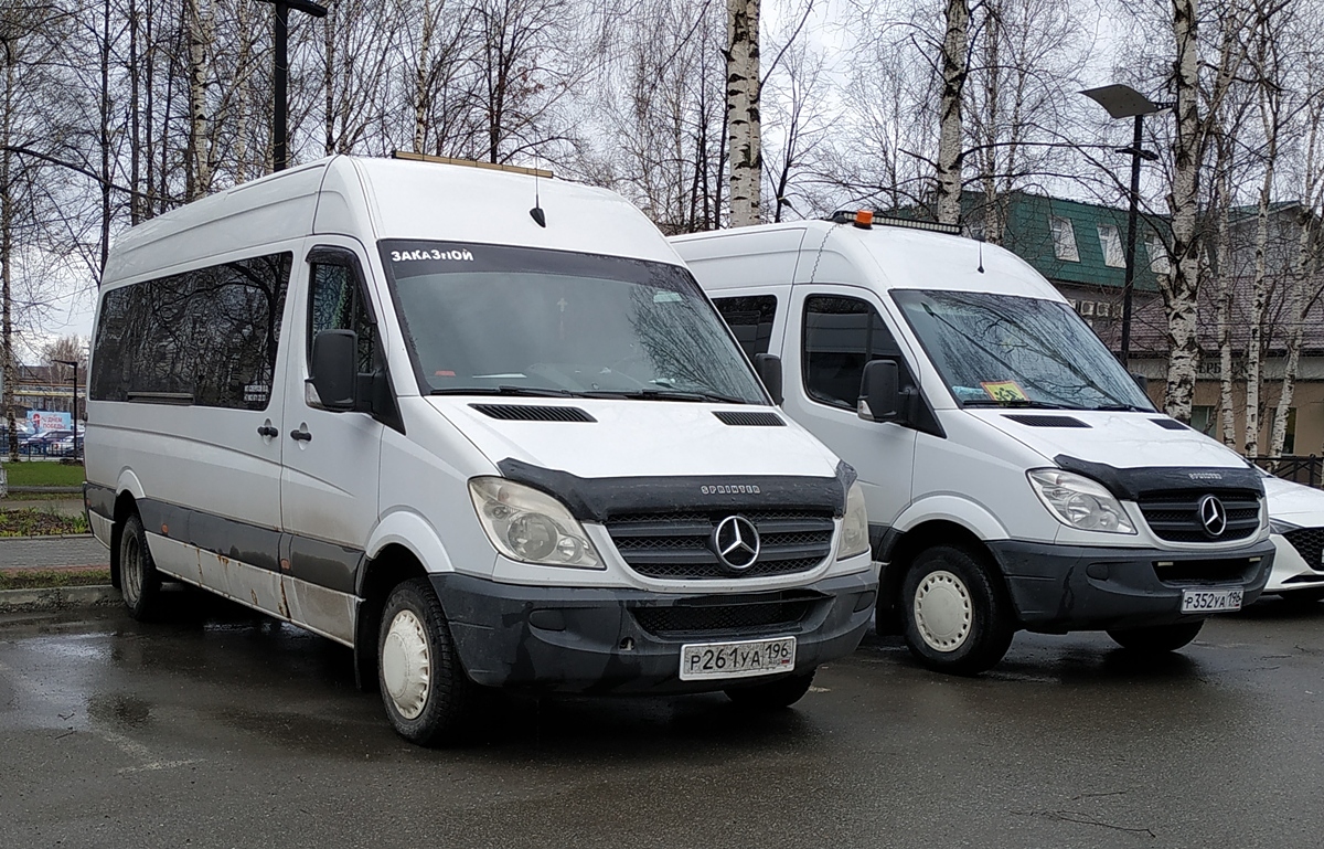 Свердловская область, Mercedes-Benz Sprinter W906 416CDI № Р 261 УА 196