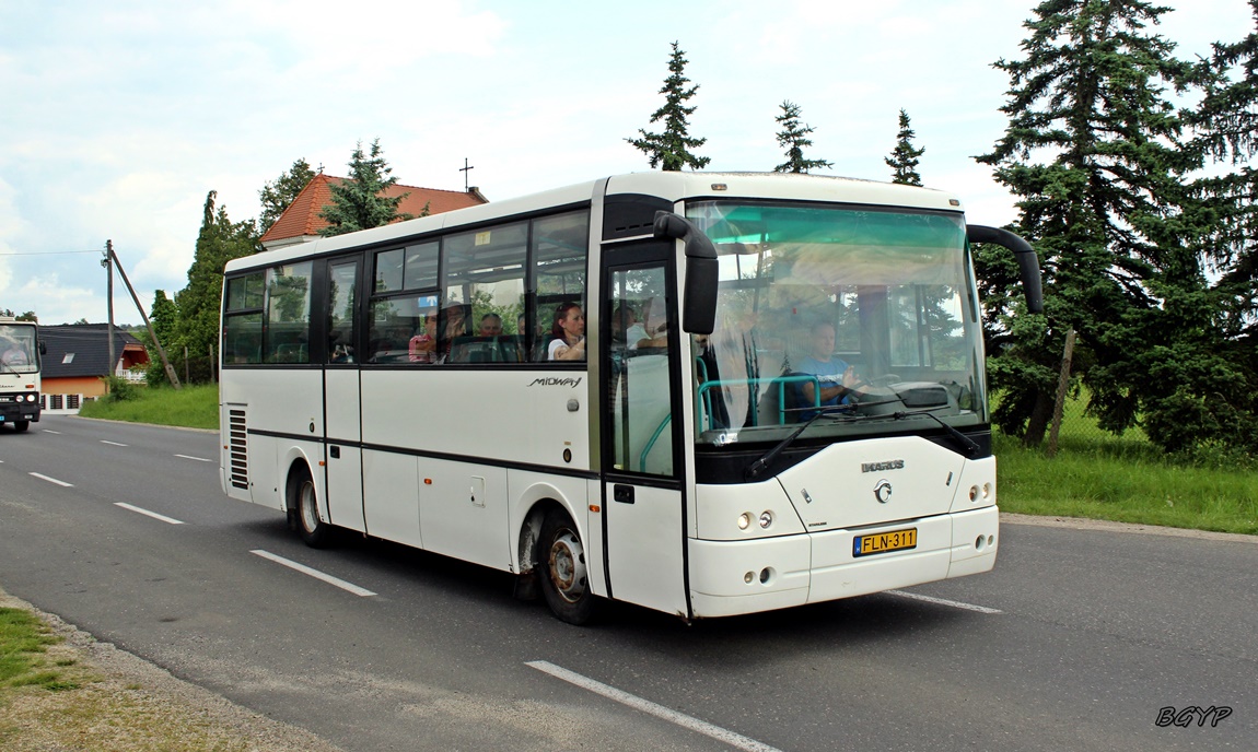 Hungary, Irisbus Midway 9.7M # FLN-311; Hungary — IV. Nemzetközi Ikarus Találkozó, Tapolca (2024)