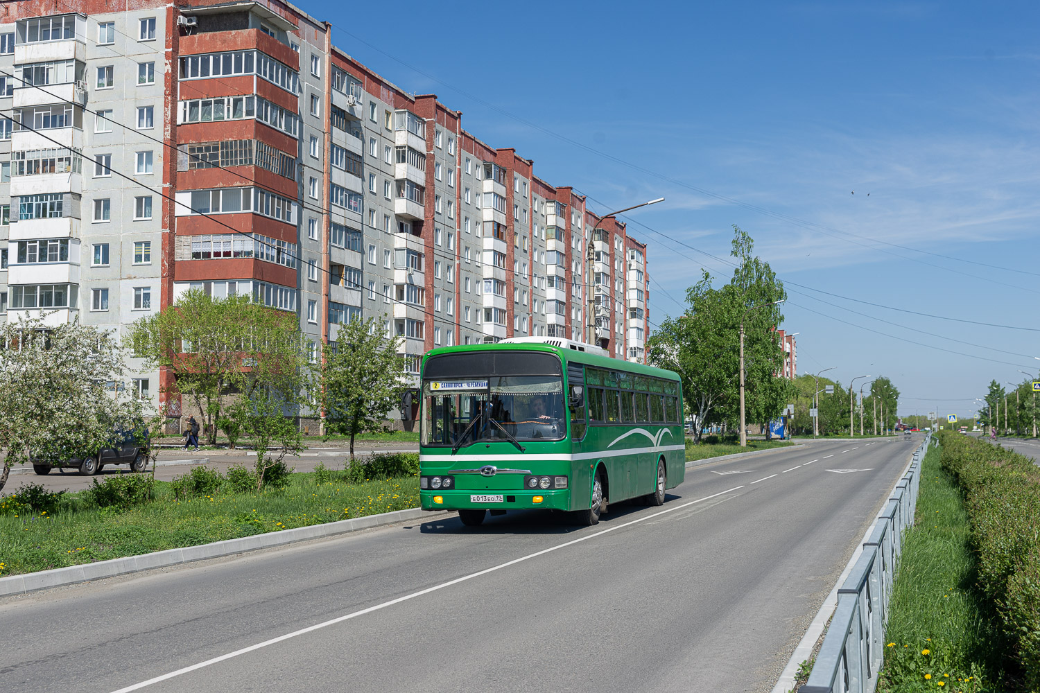 Хакасия, Hyundai New Super AeroCity № Е 013 ЕО 19
