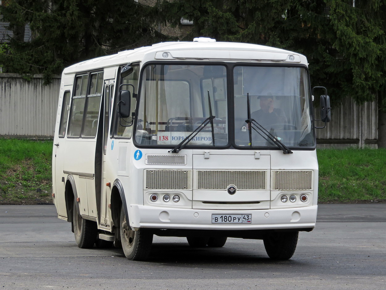Кировская область, ПАЗ-320530-07 № В 180 РУ 43