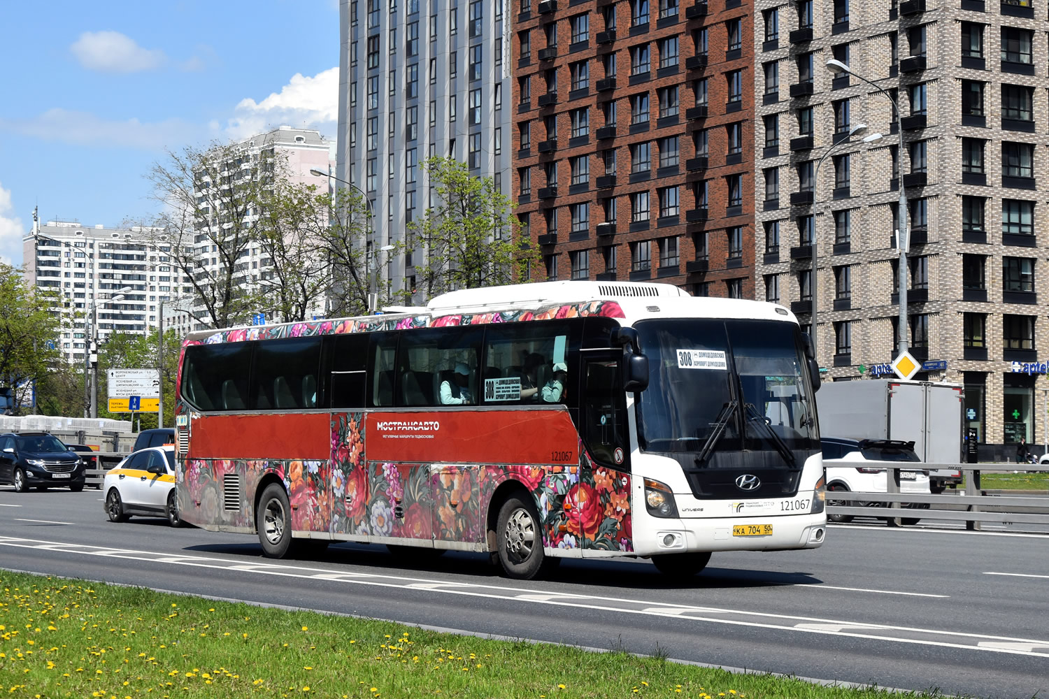 Маскоўская вобласць, Hyundai Universe Space Luxury № КА 704 50