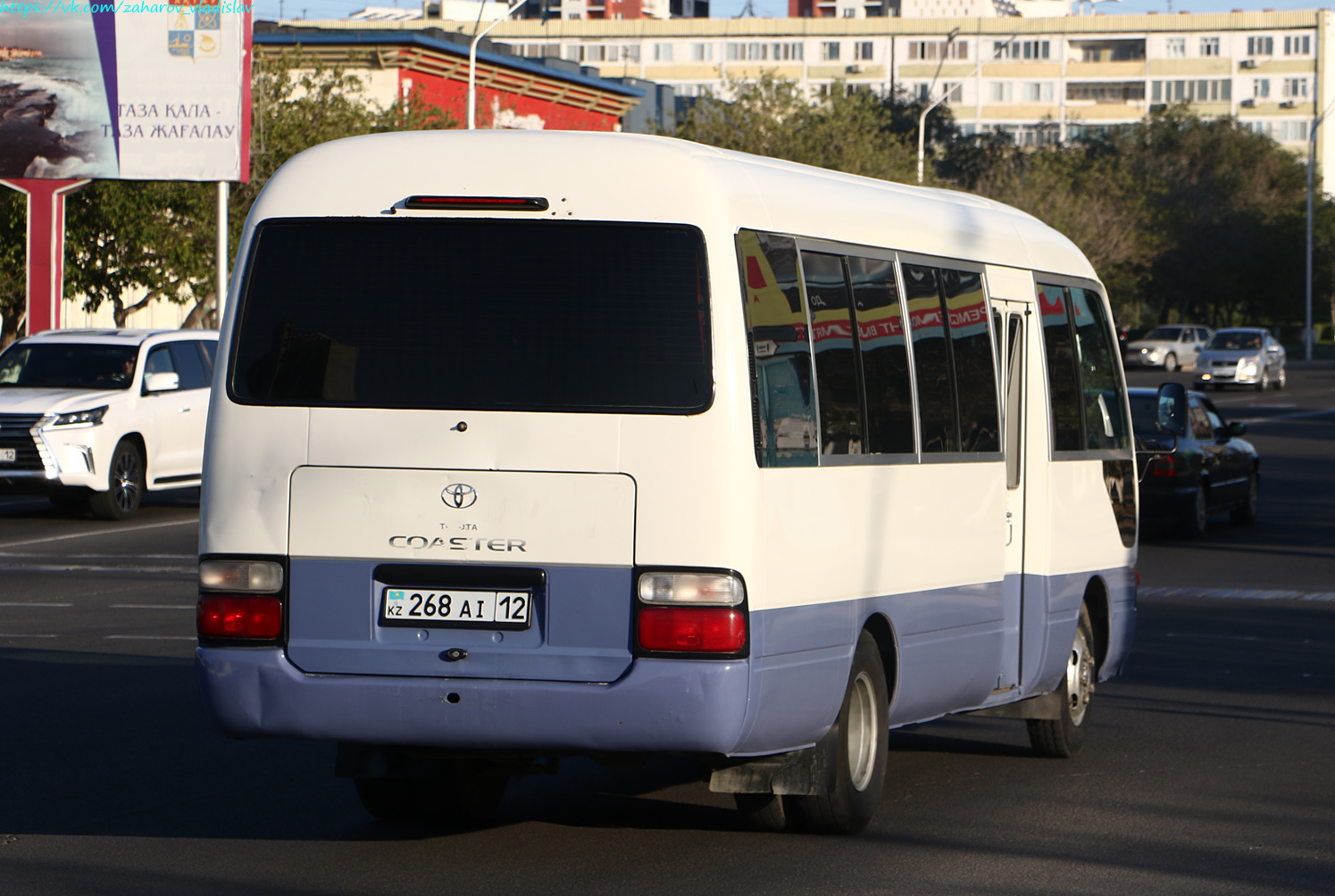Мангистауская область, Toyota Coaster HZB50L № 268 AI 12
