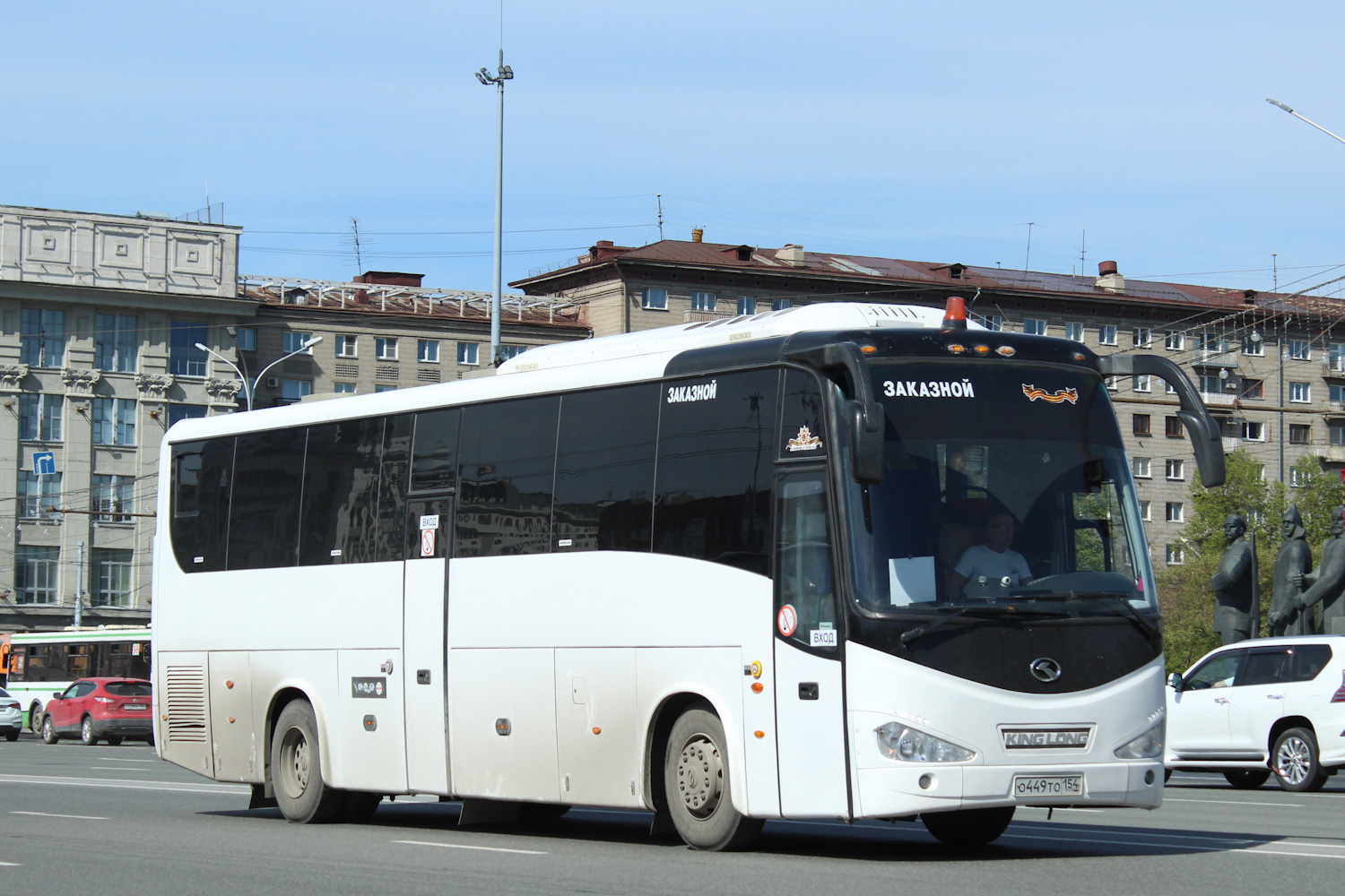 Новосибирская область, King Long XMQ6127C № О 449 ТО 154