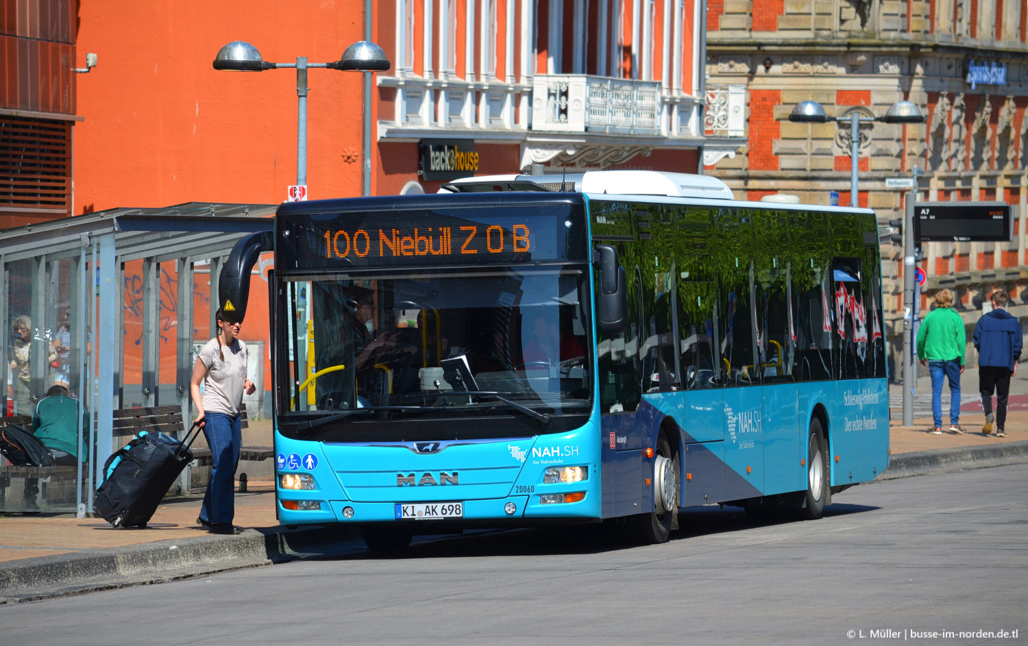 Шлезвиг-Гольштейн, MAN A21 Lion's City NL323 № 20060