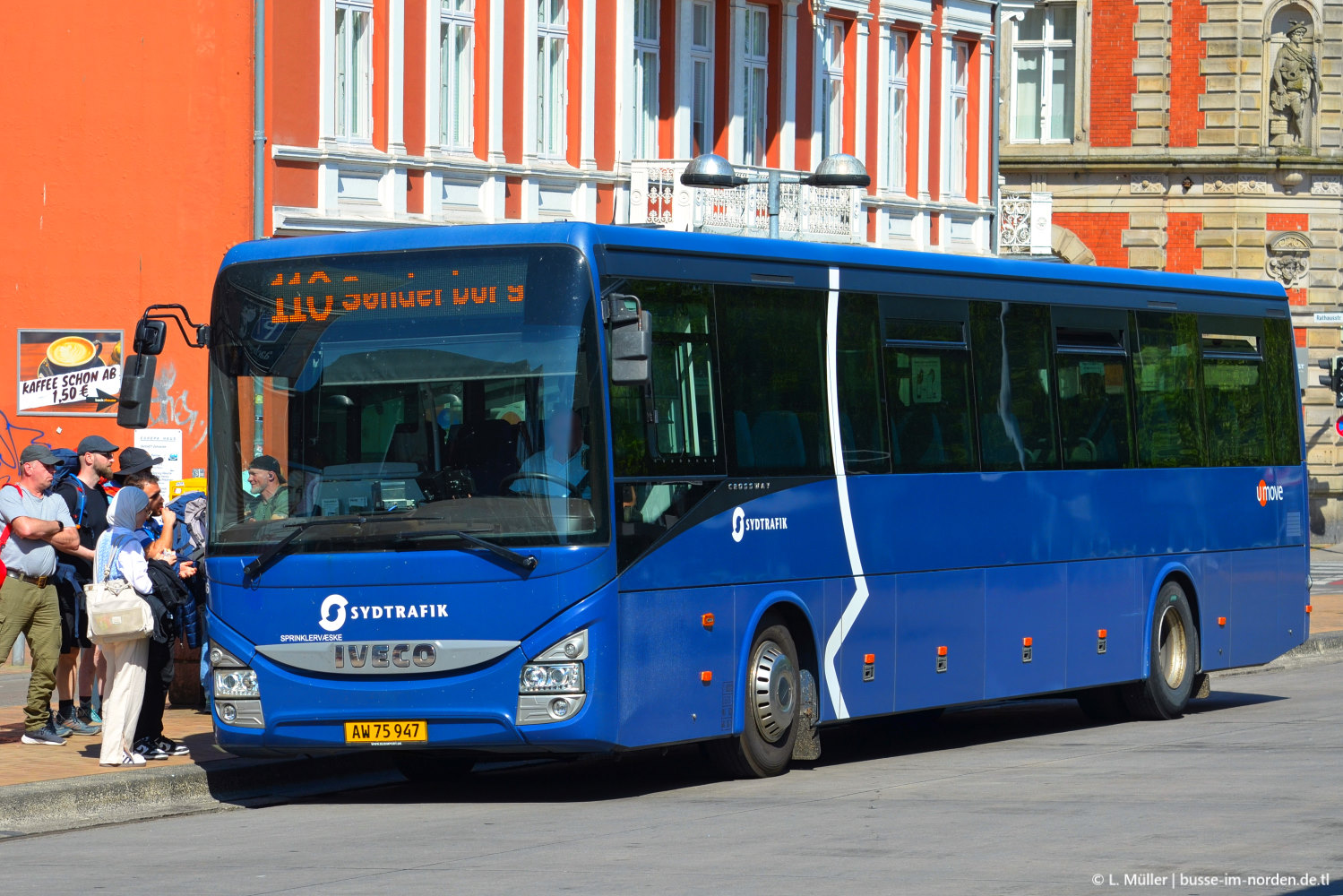 Дания, IVECO Crossway LINE 13M № 846