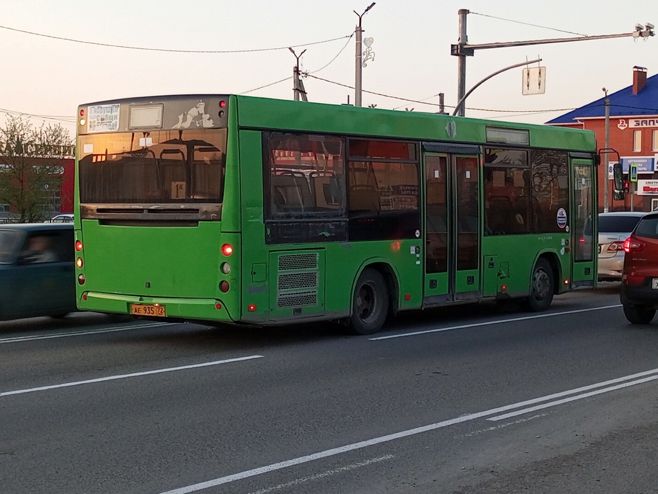 Тюменская область, МАЗ-206.068 № АЕ 935 72 — Фото — Автобусный транспорт