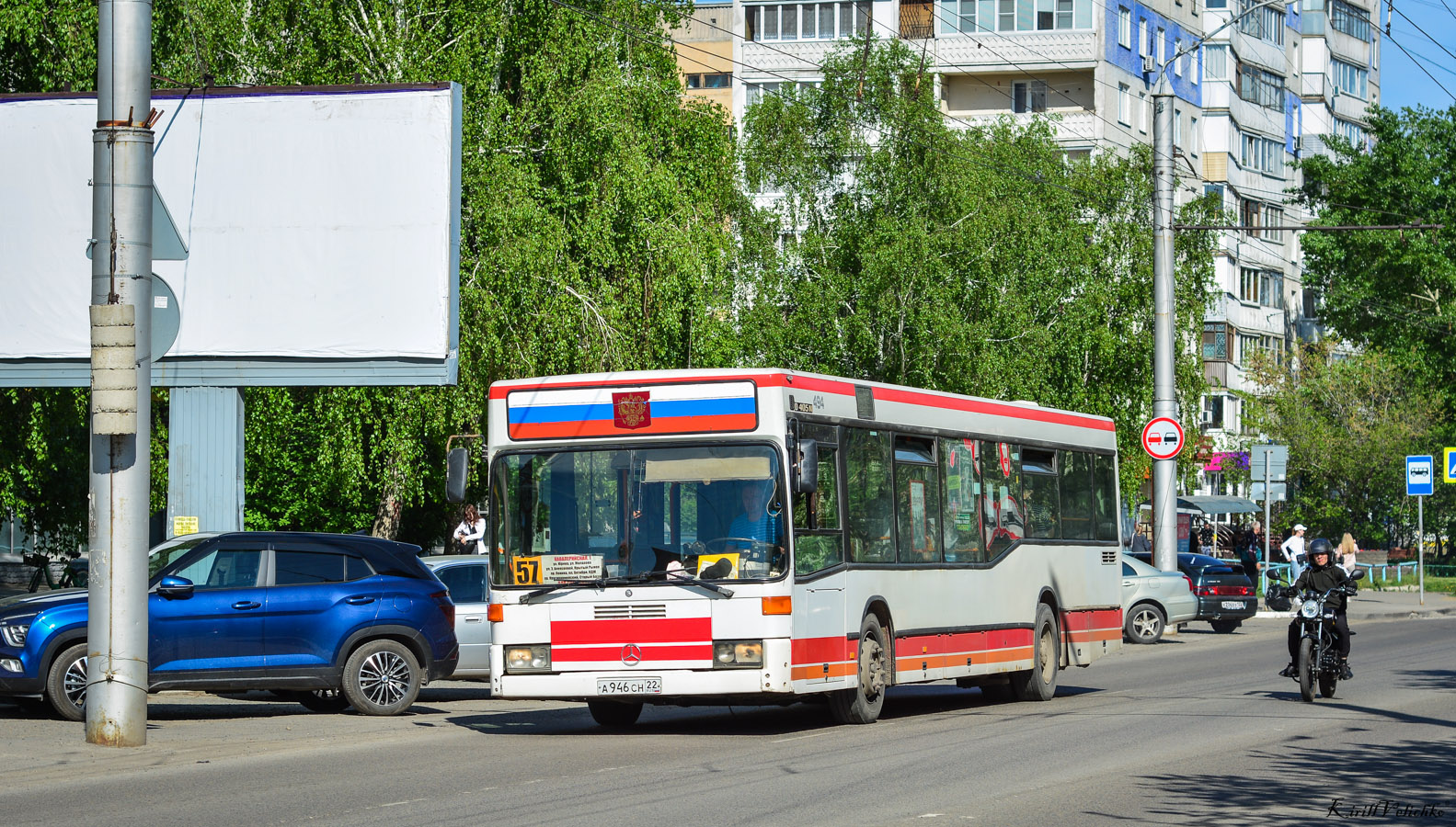 Алтайский край, Mercedes-Benz O405N2 № А 946 СН 22
