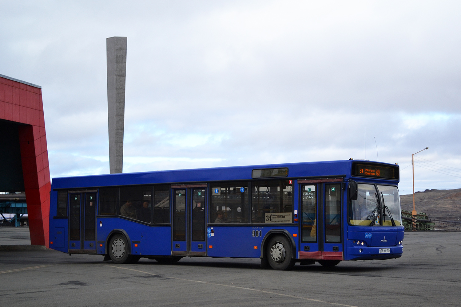 Красноярский край, МАЗ-103.486 № 981