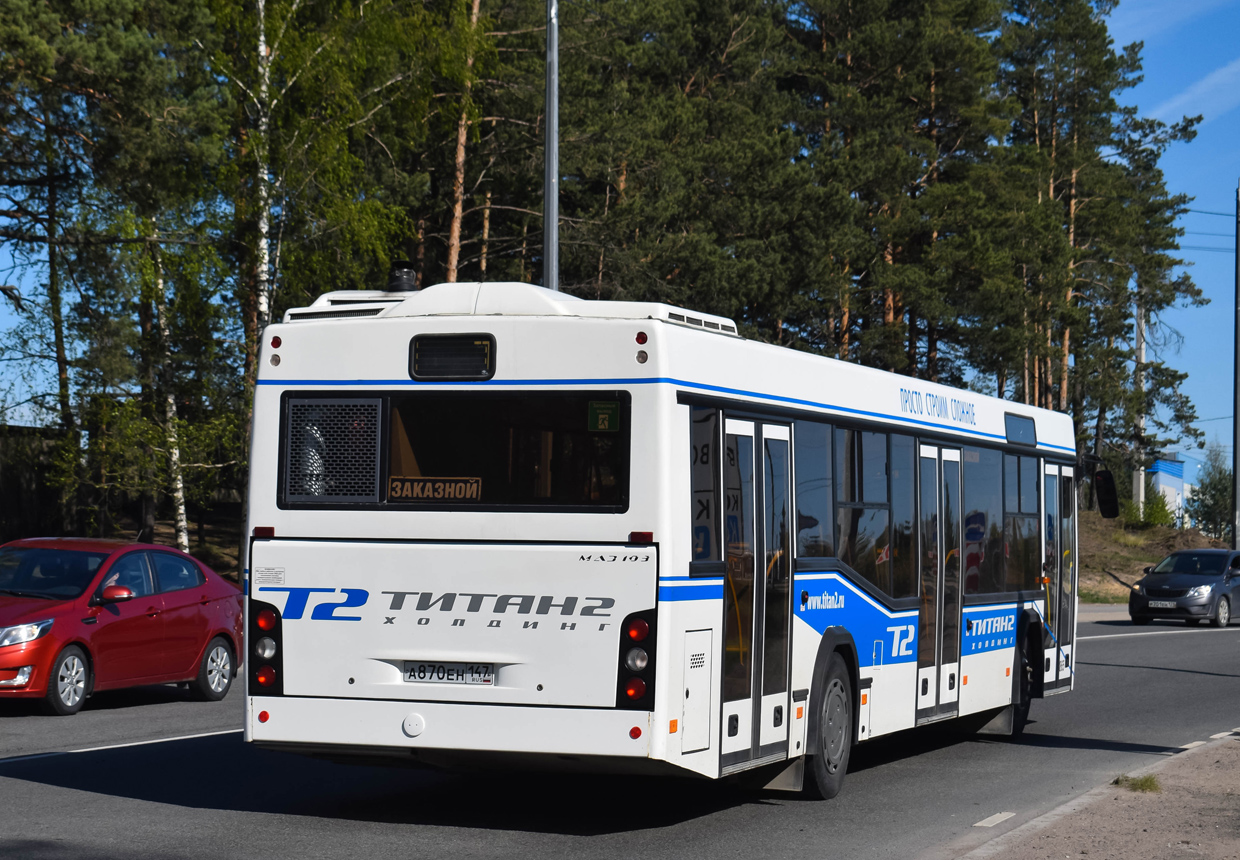 Ленинградская область, МАЗ-103.486 № 865