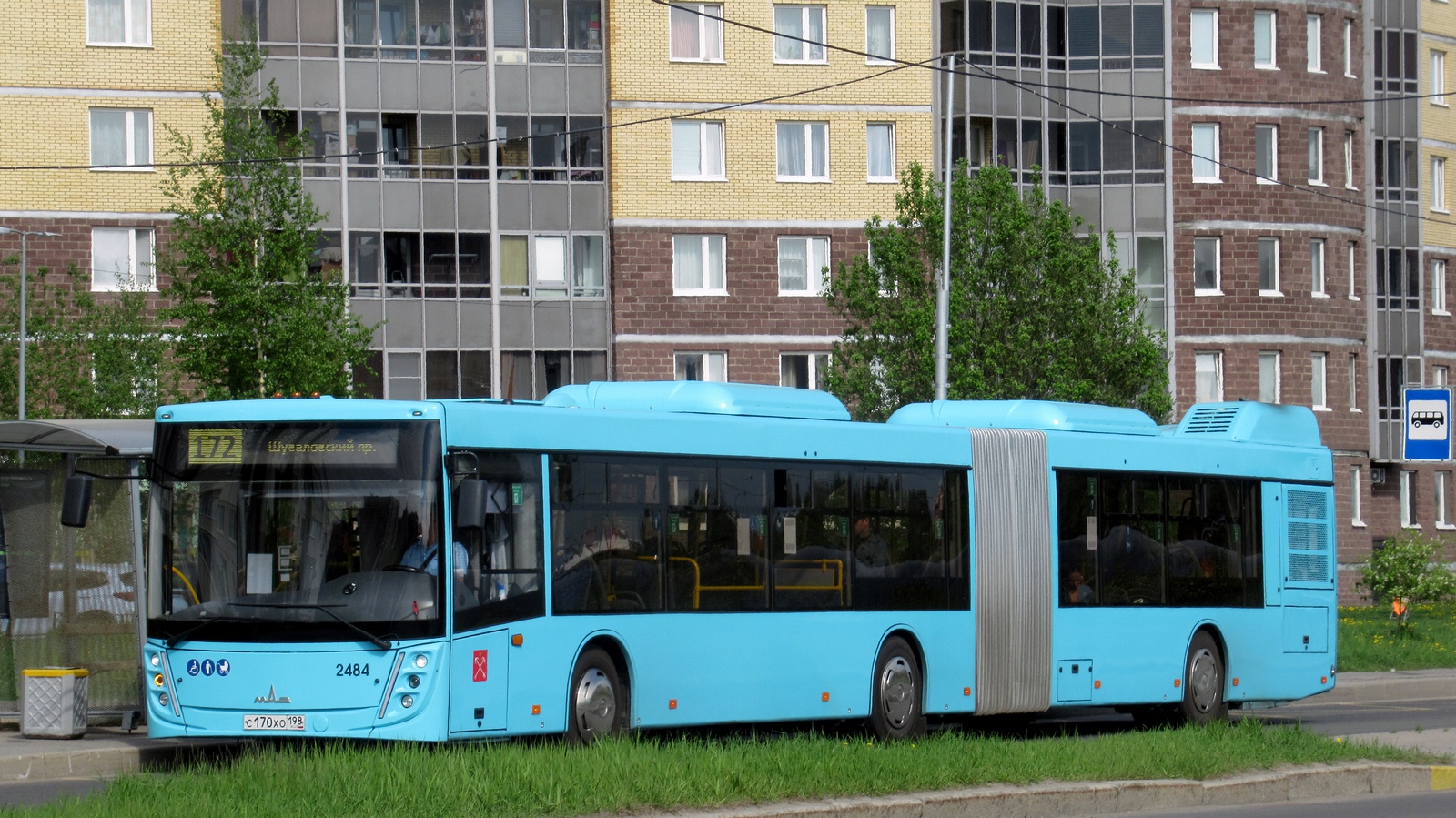 Sankt Petersburg, MAZ-216.047 Nr. 2484