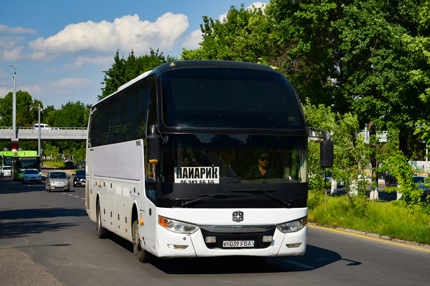Узбекистан, Zhong Tong LCK6127HGN № 85 039 FBA