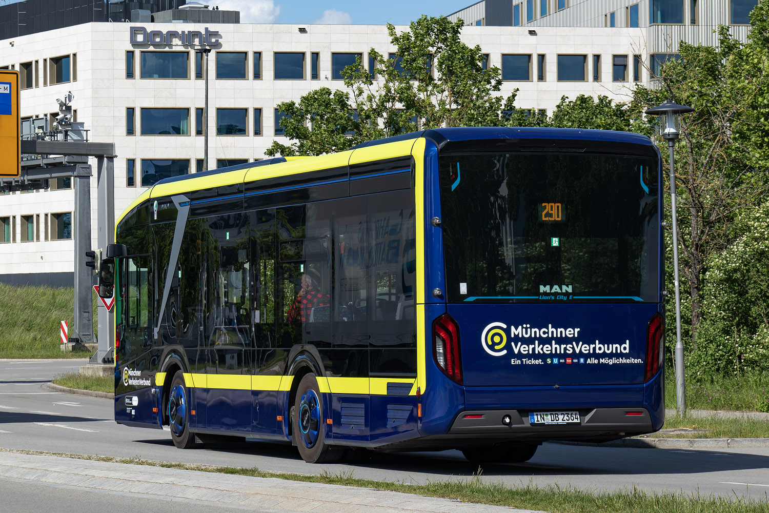 Бавария, MAN 10C Lion's City 10 E NL326 № IN-DB 2364