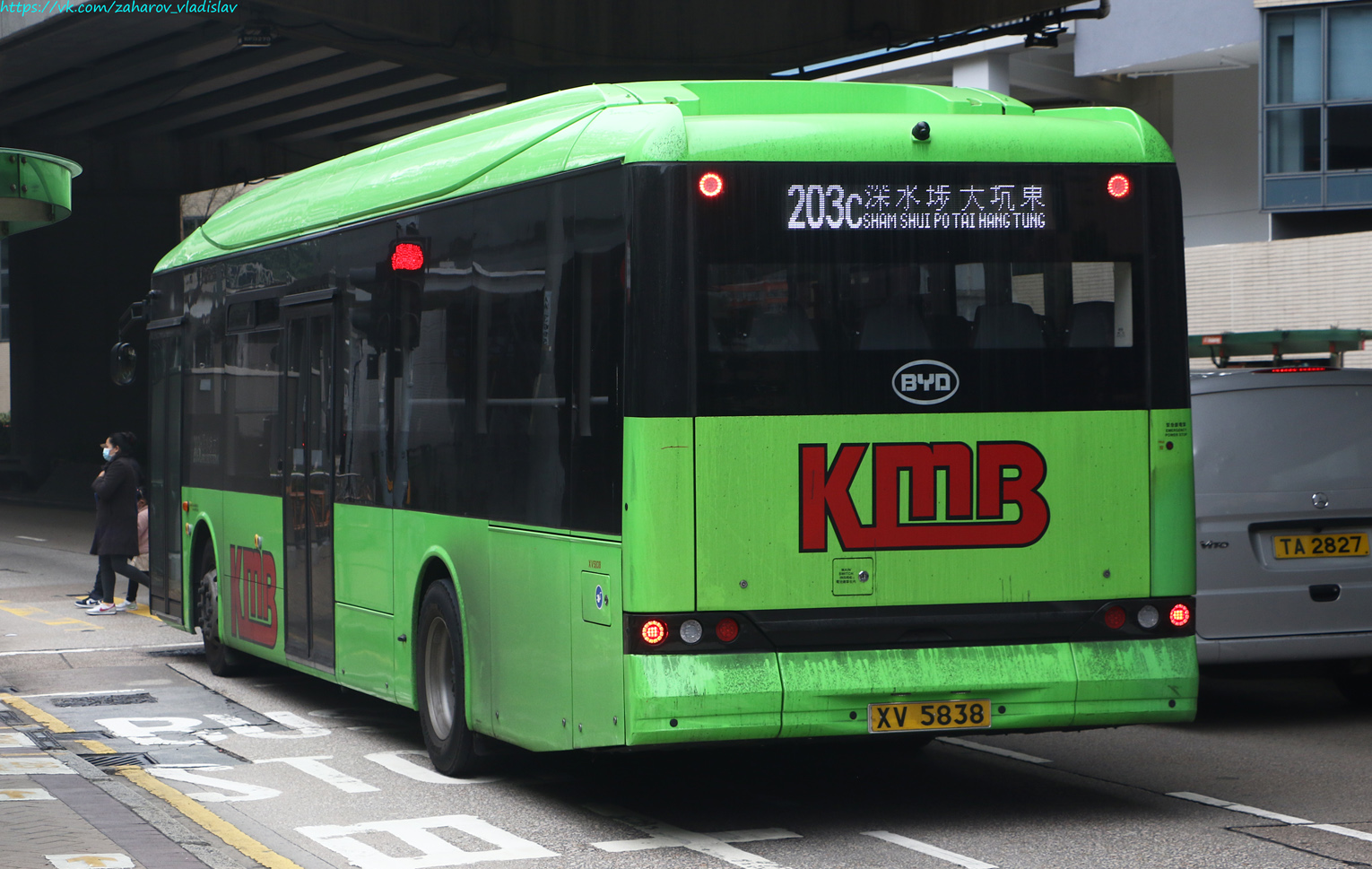 Hong Kong, BYD B12A sz.: BEB1
