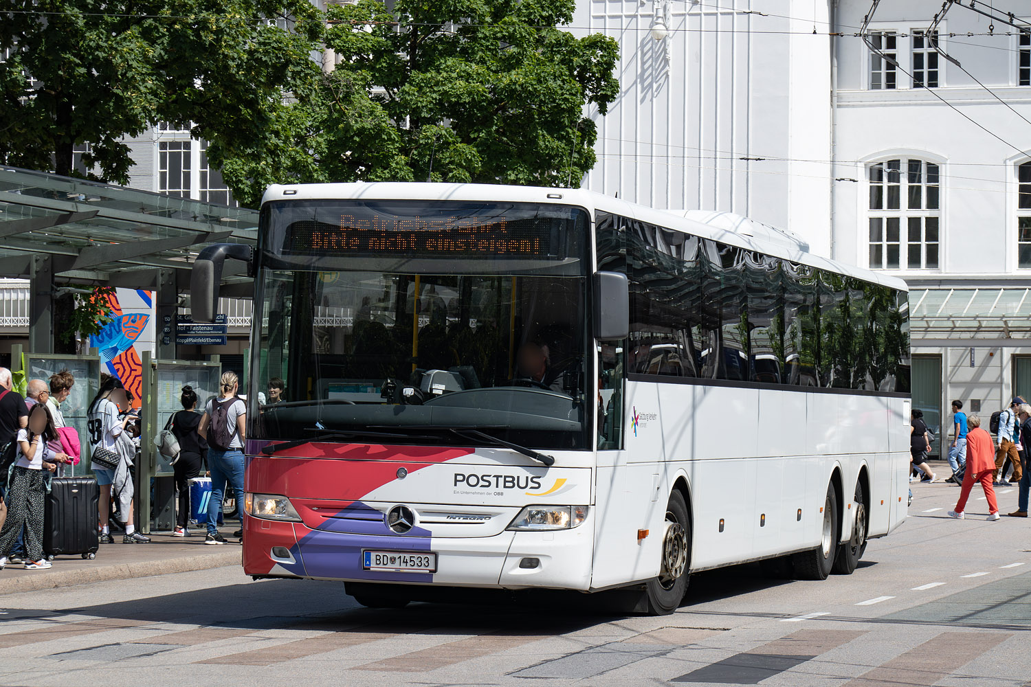 Аўстрыя, Mercedes-Benz Integro II L № BD 14533