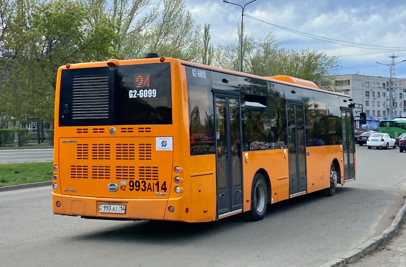 Павлодарская область, Golden Dragon XML6125CR (Hyundai Trans Auto) № G2-6099
