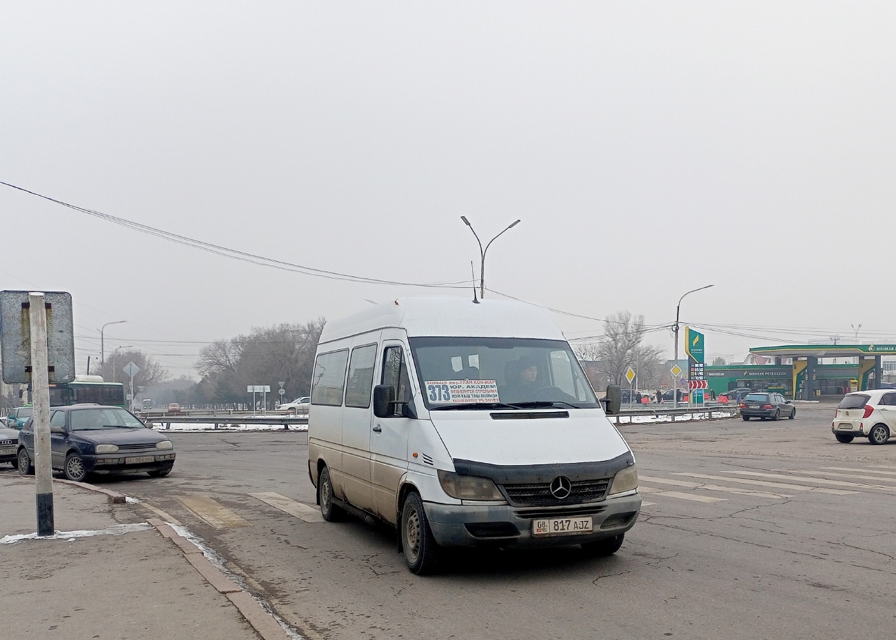 Кыргызстан, Mercedes-Benz Sprinter W903 308CDI № 08 817 AJZ
