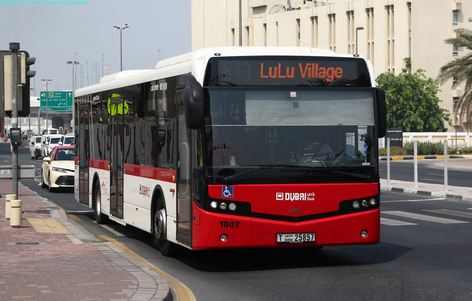 ОАЭ, VDL Citea CLF-120.310 № 1807