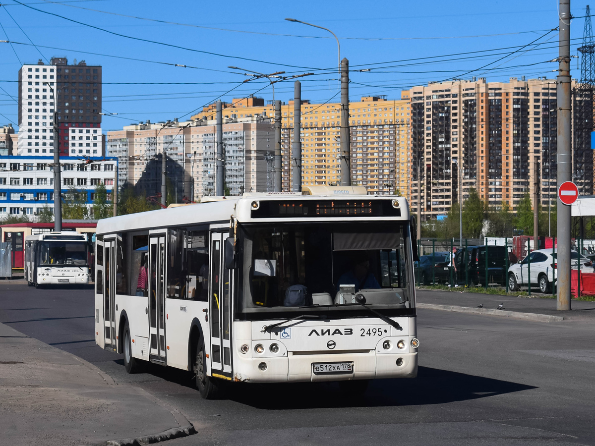 Санкт-Петербург, ЛиАЗ-5292.60 № 2495