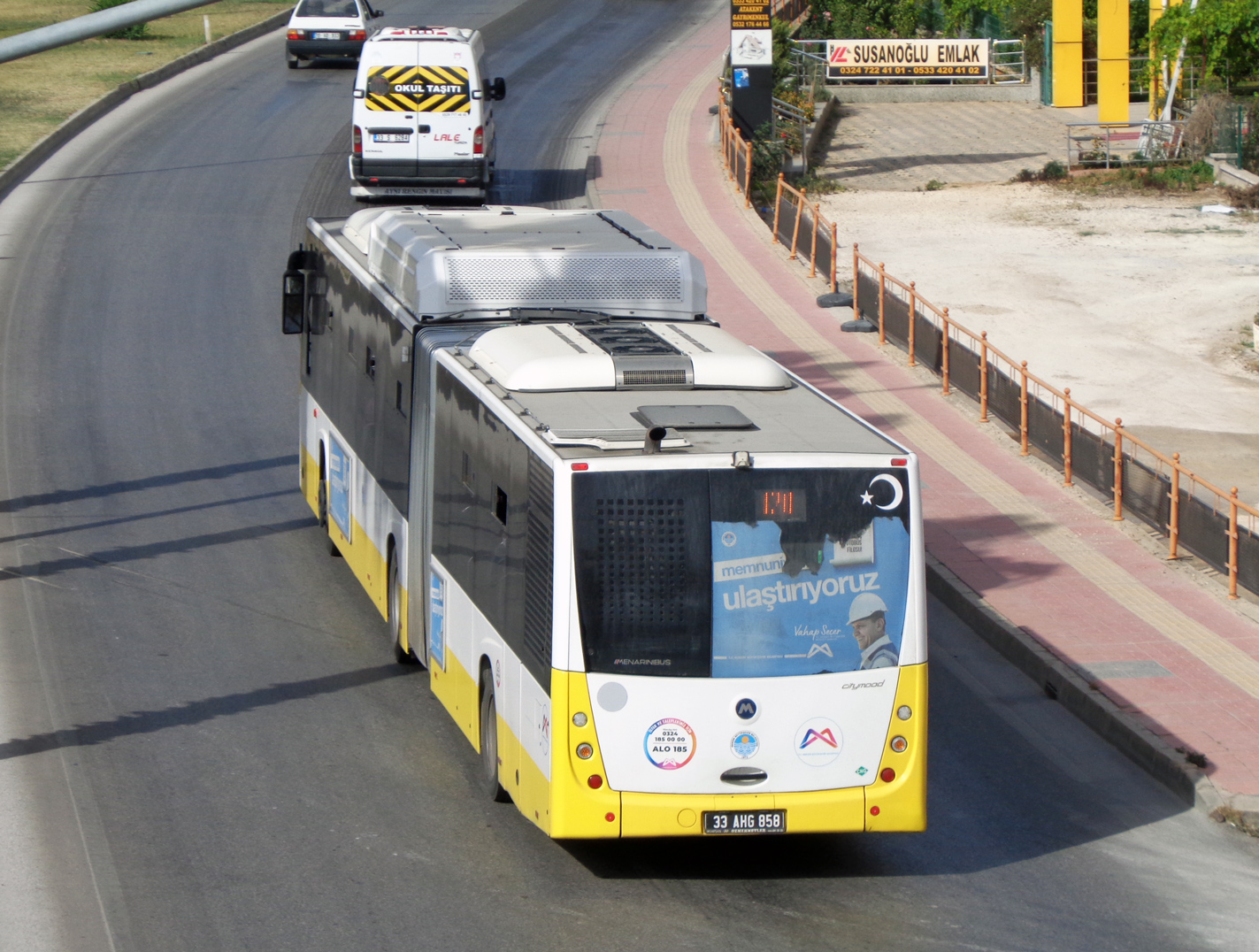 Турция, Menarinibus Citymood 18 CNG (Karsan) № 33 AHG 858