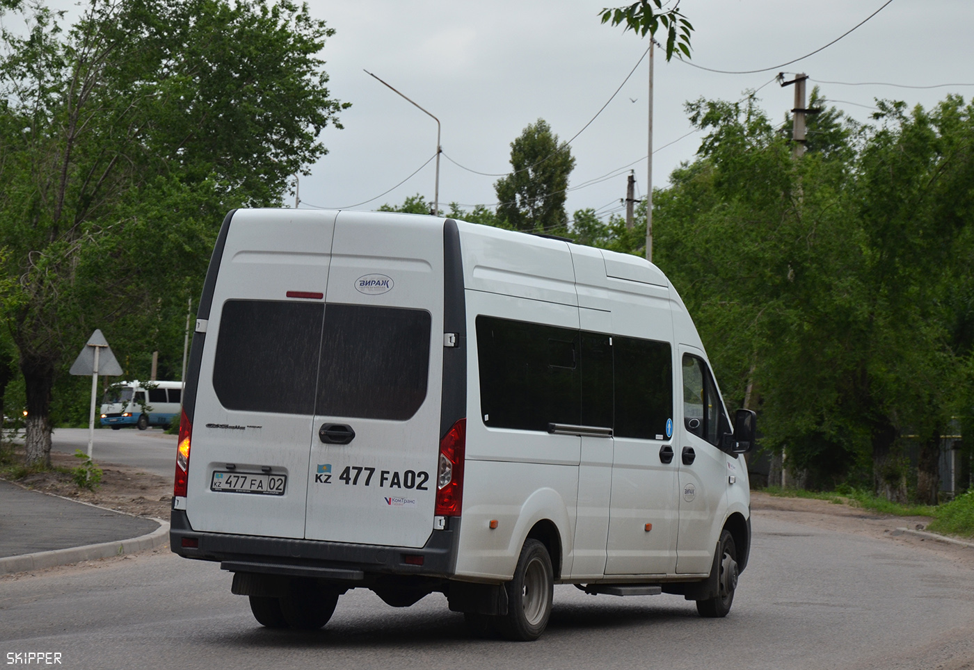 Алматы, ГАЗ-A65R33 Next (СемАЗ) № 477 FA 02