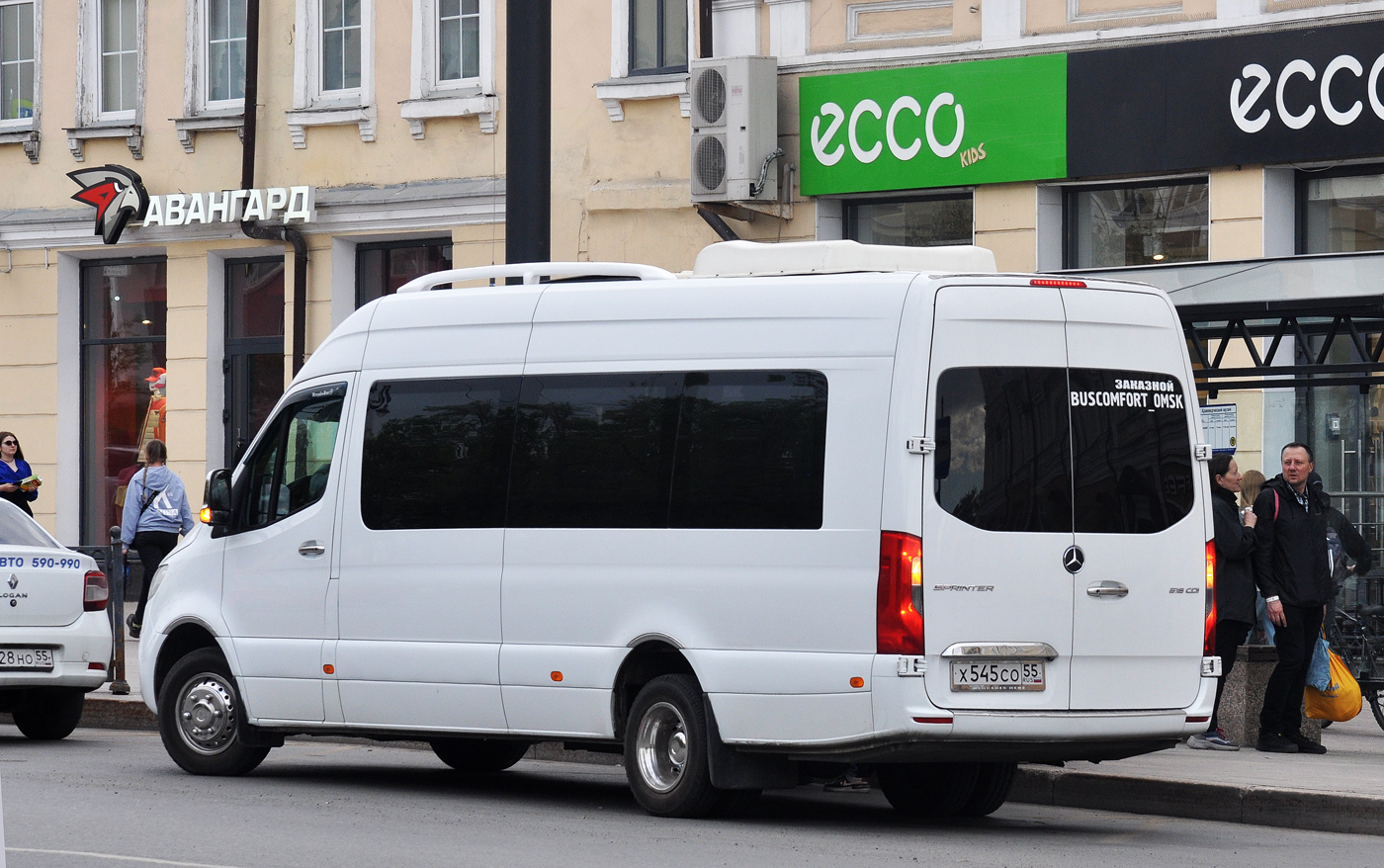 Омская область, Луидор-223602 (MB Sprinter) № Х 545 СО 55