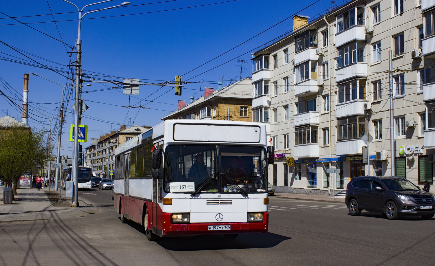 Красноярский край, Mercedes-Benz O405 № К 197 МТ 124