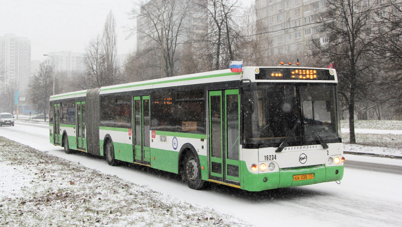Москва, ЛиАЗ-6213.20 № 16234