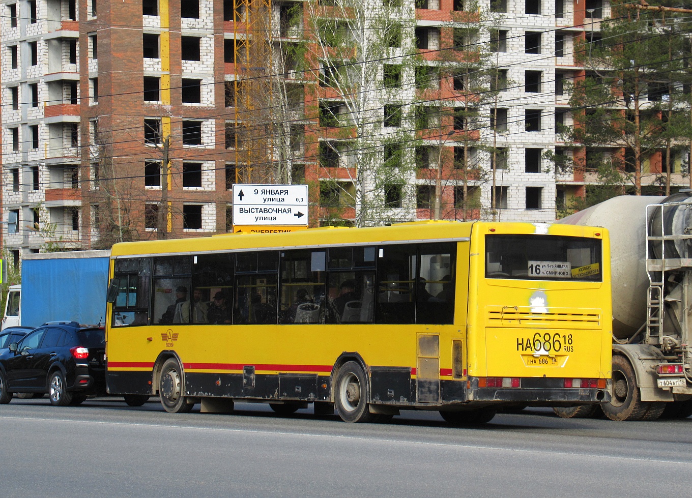 Удмуртия, НефАЗ-5299-20-32 № НА 686 18