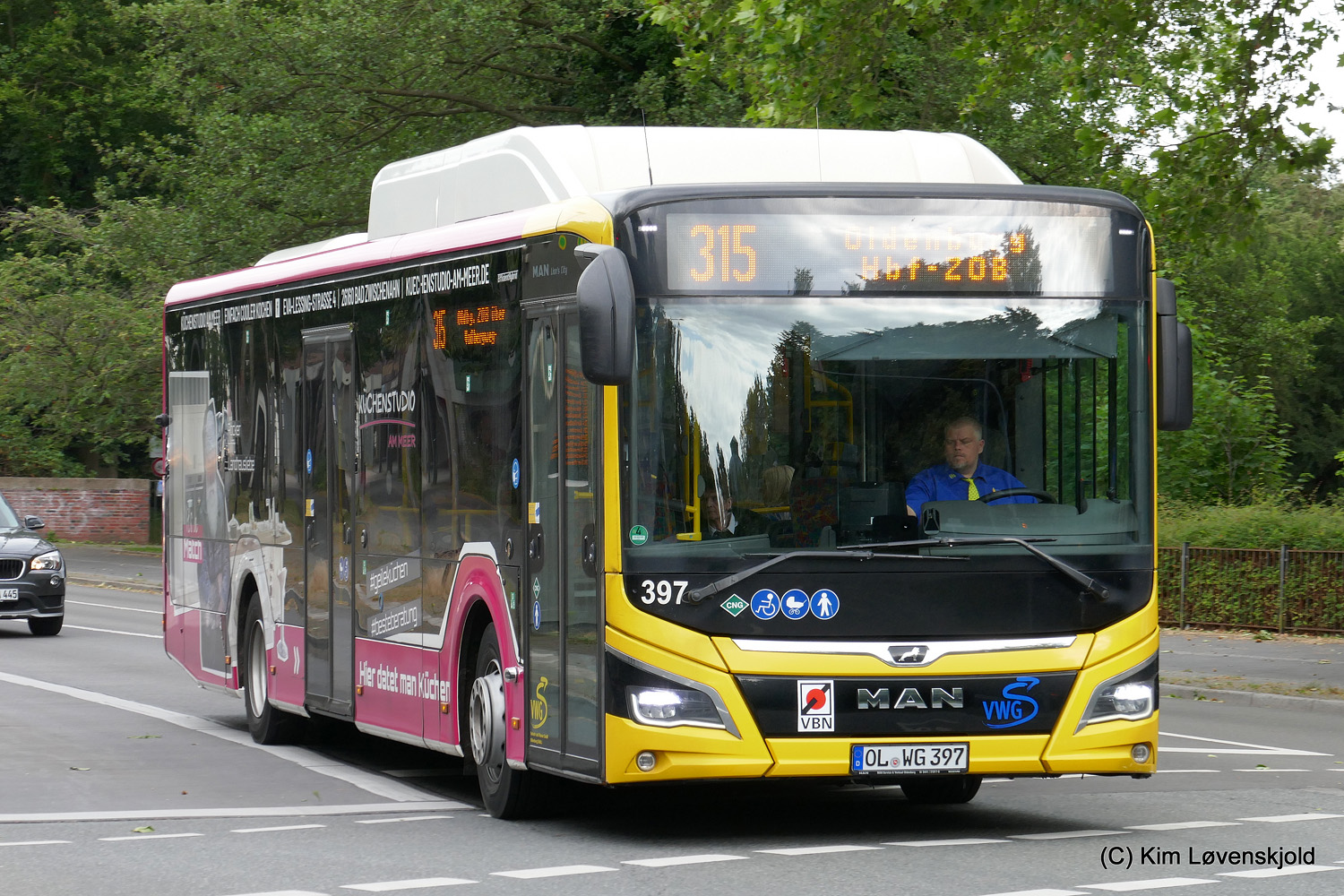 Нижняя Саксония, MAN 12C Lion's City 12 G NL280 EfficientHybrid № 397