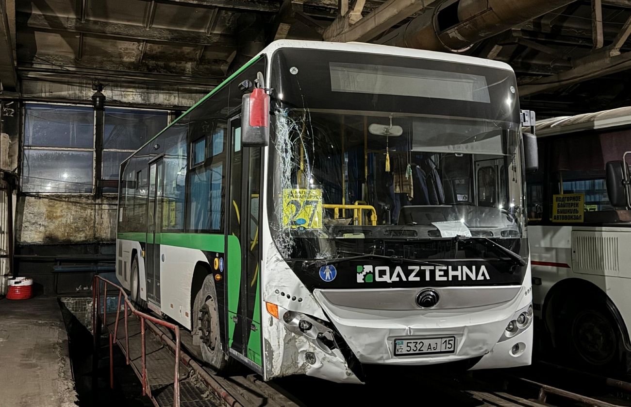 Северо-Казахстанская область, Yutong ZK6108HGH (QazTehna) № 532 AJ 15