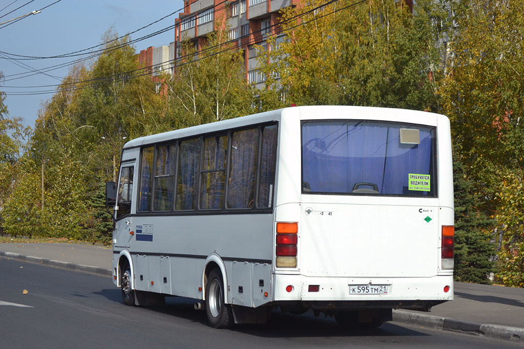 Чувашия, ПАЗ-320412-10 № К 595 ТМ 21