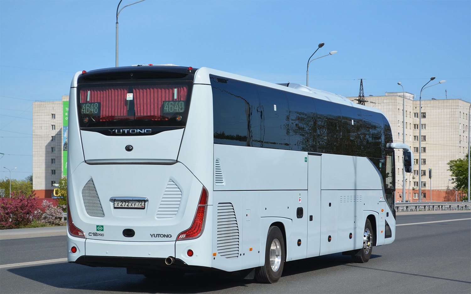 Тюменская область, Yutong C12PRO (ZK6128HN) № Х 272 ХУ 72