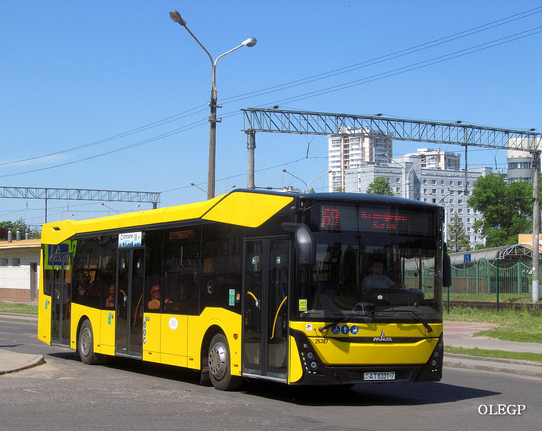 Минск, МАЗ-303.065 № 026387
