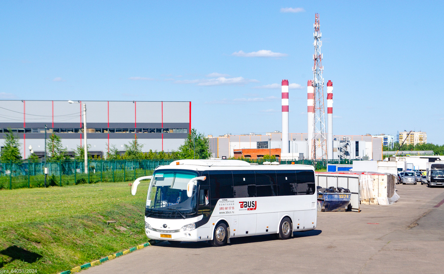 Москва, Yutong ZK6938HB9 № РТ 733 77