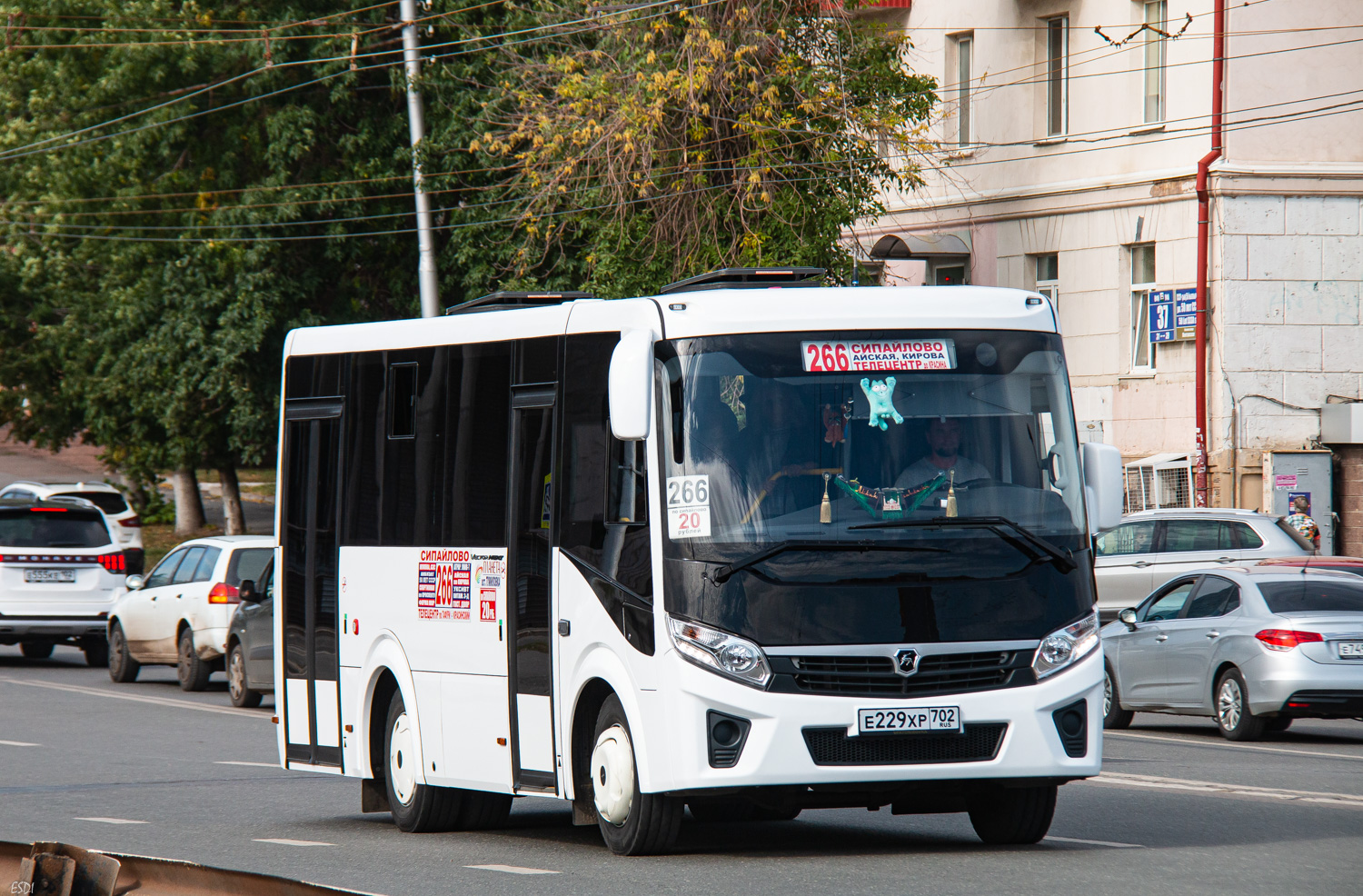 Башкортостан, ПАЗ-320435-04 "Vector Next" № Е 229 ХР 702