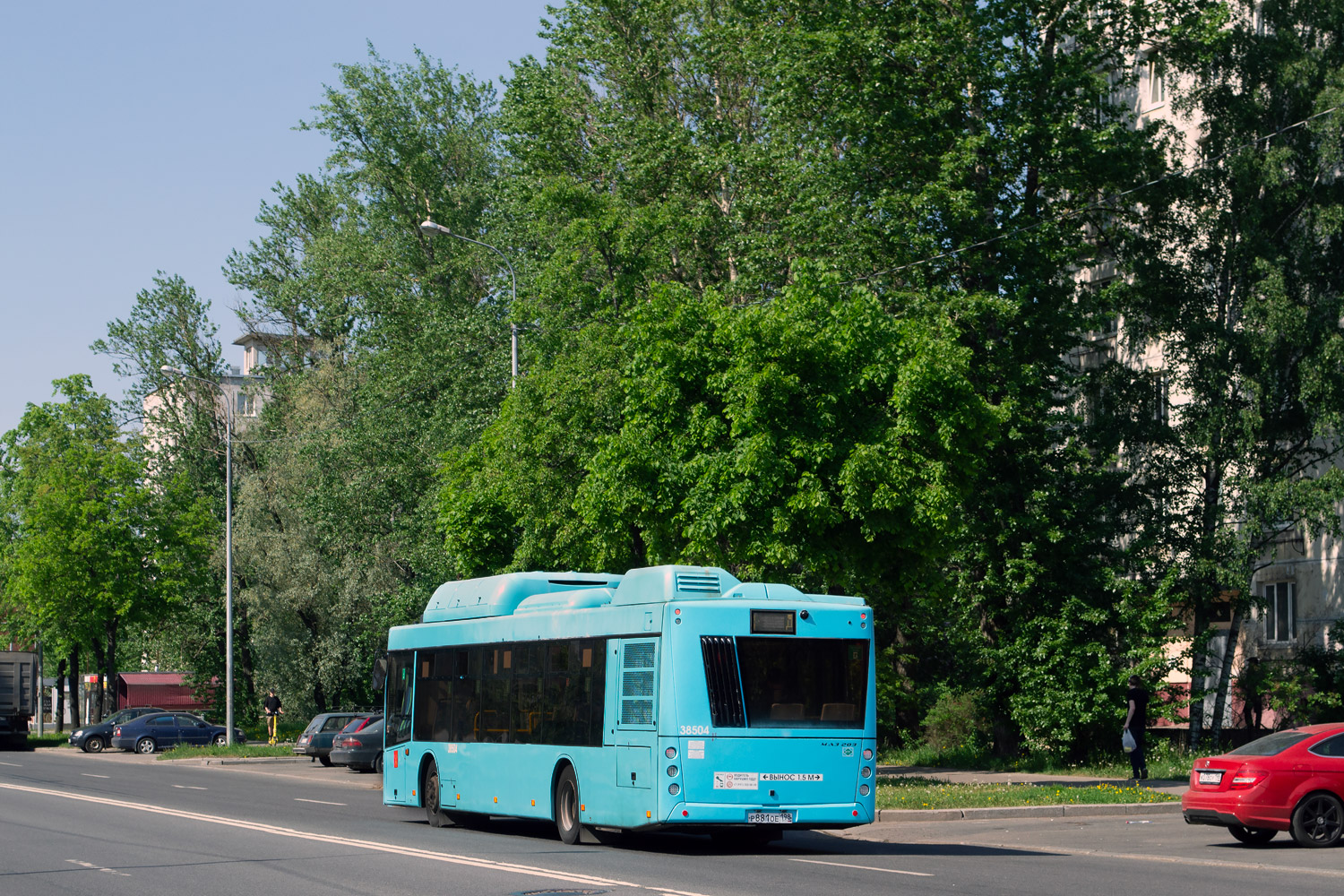 Санкт-Петербург, МАЗ-203.948 № 38504