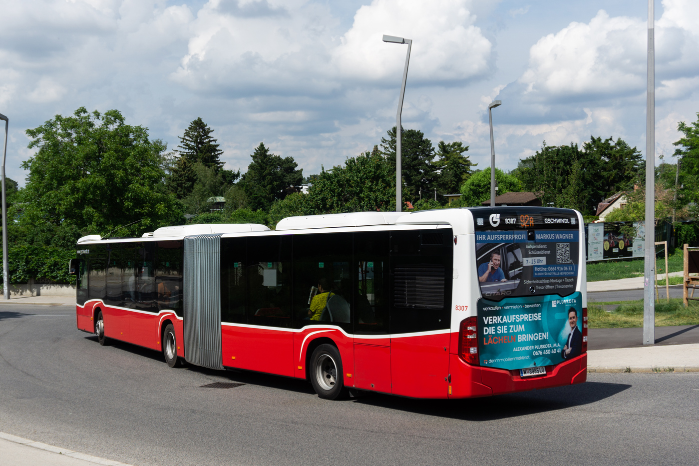 Австрия, Mercedes-Benz Citaro C2 G № 8307