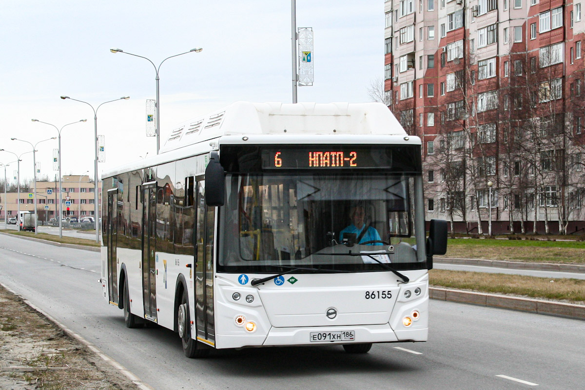 Ханты-Мансийский АО, ЛиАЗ-5292.67 (CNG) № 86155