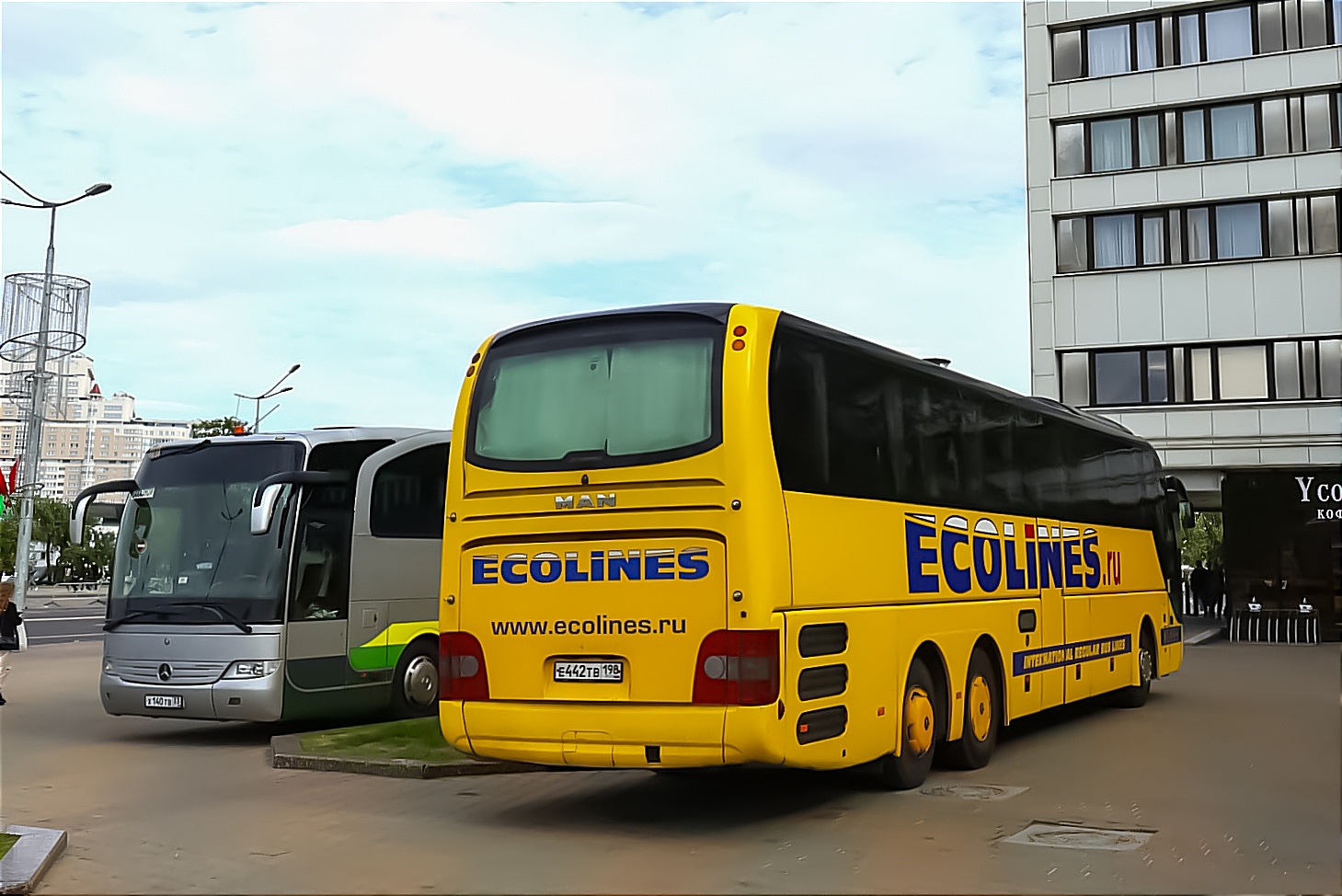 Санкт-Петербург, MAN R08 Lion's Coach L RHC444 L № Е 442 ТВ 198