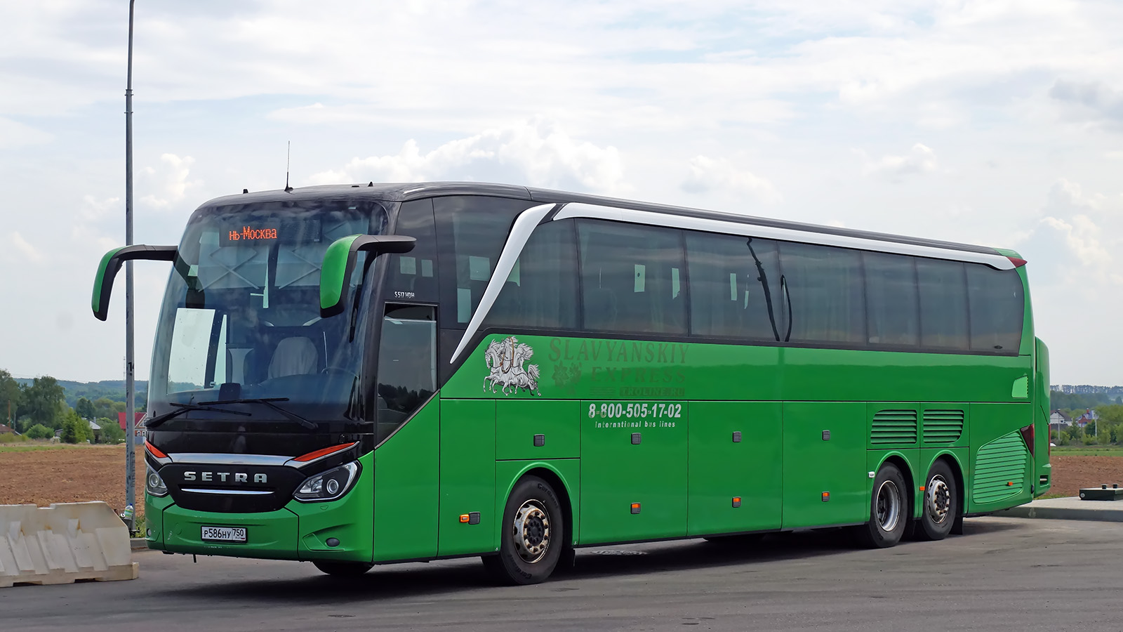 Москва, Setra S517HDH № Р 586 НУ 750