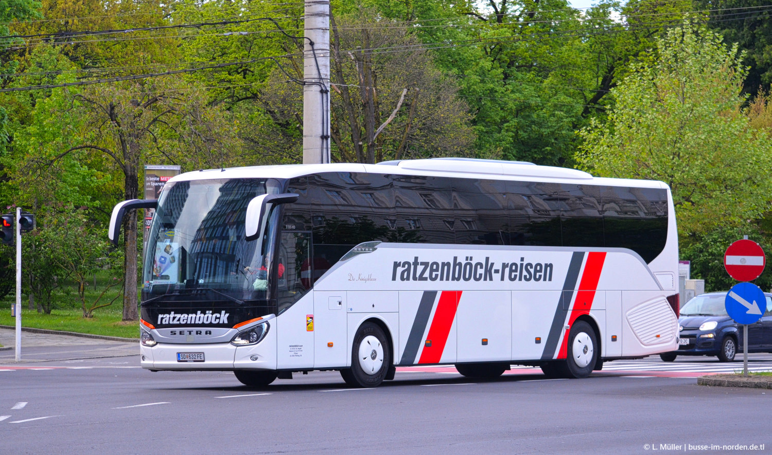 Austrijā, Setra S515HD № SD 632 FE