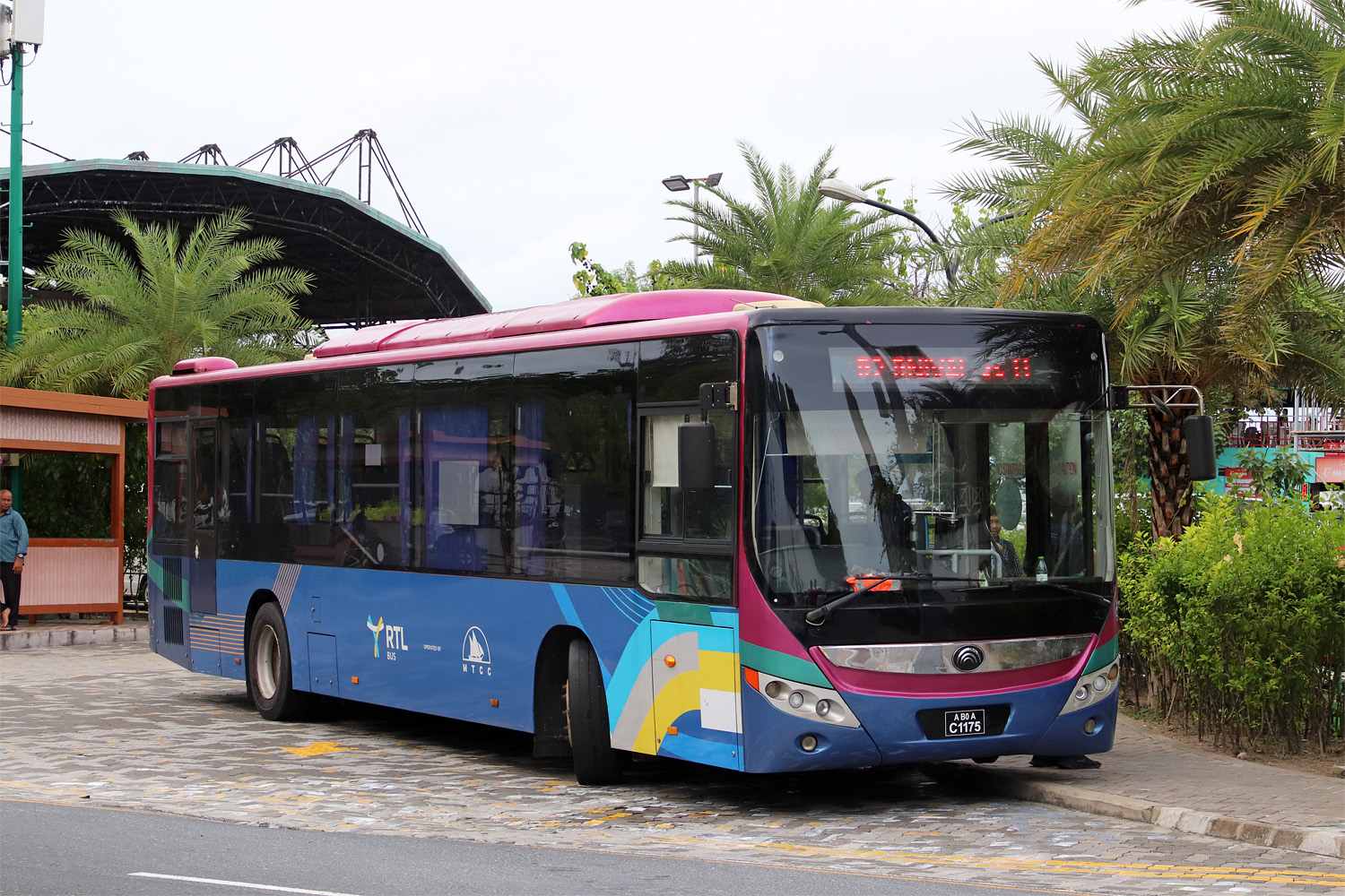 Мальдивская республика, Yutong ZK6128HGE № AB0A C1175