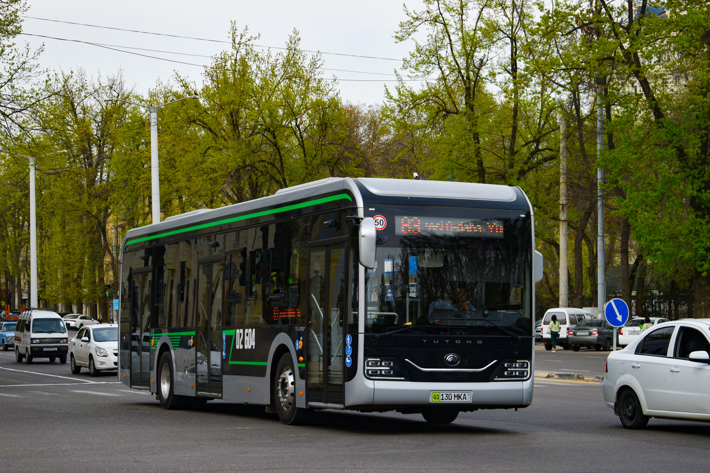 Узбекистан, Yutong ZK6126BEVG № 02604