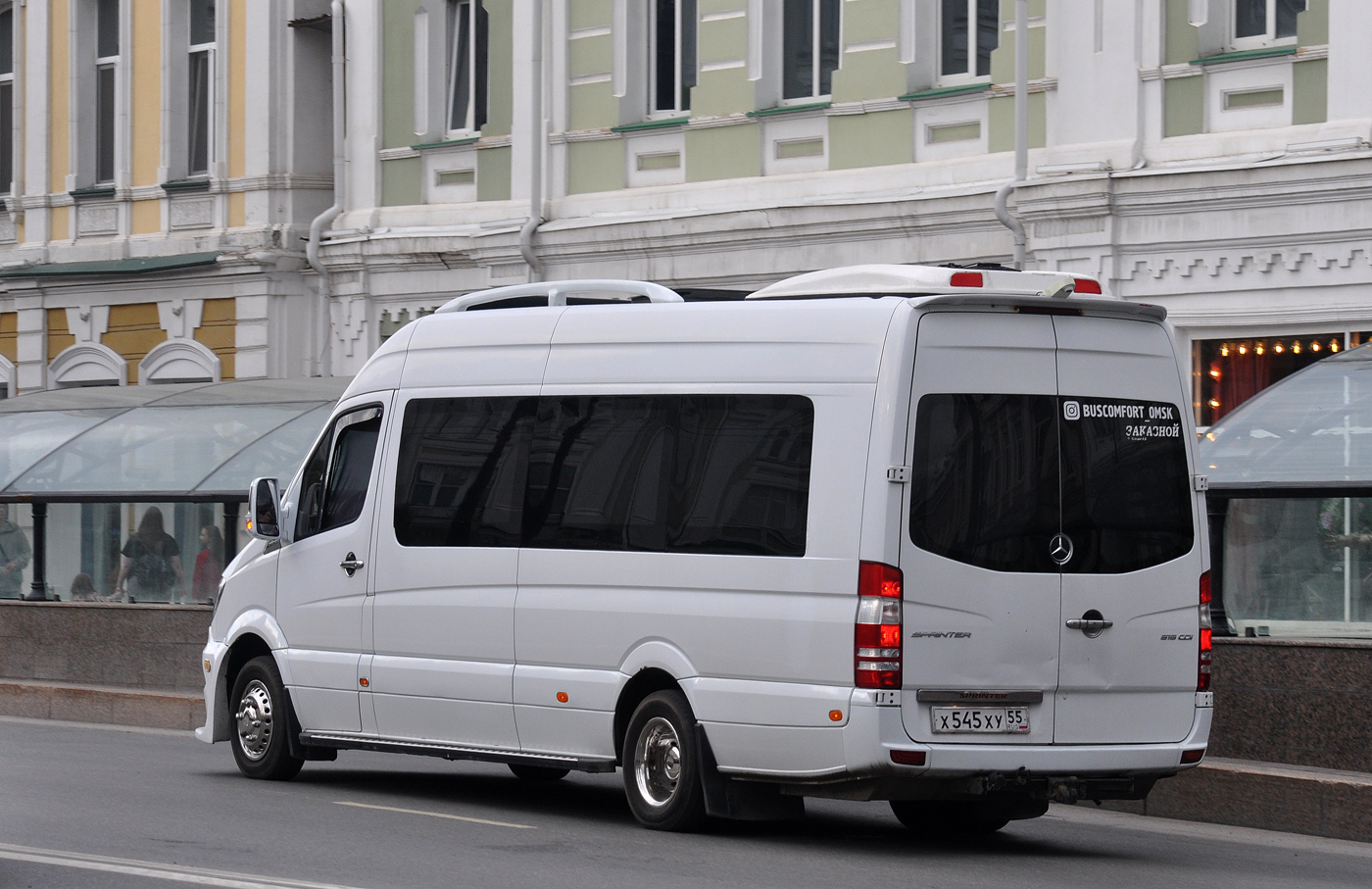 Омская область, Луидор-223690 (MB Sprinter) № Х 545 ХУ 55