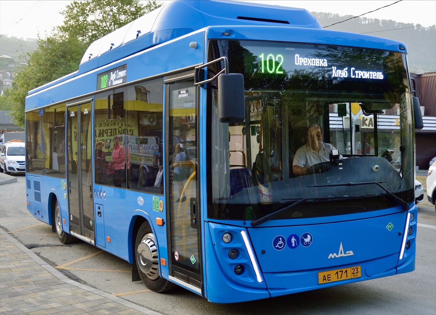 Краснодарский край, МАЗ-206.948 № АЕ 171 23