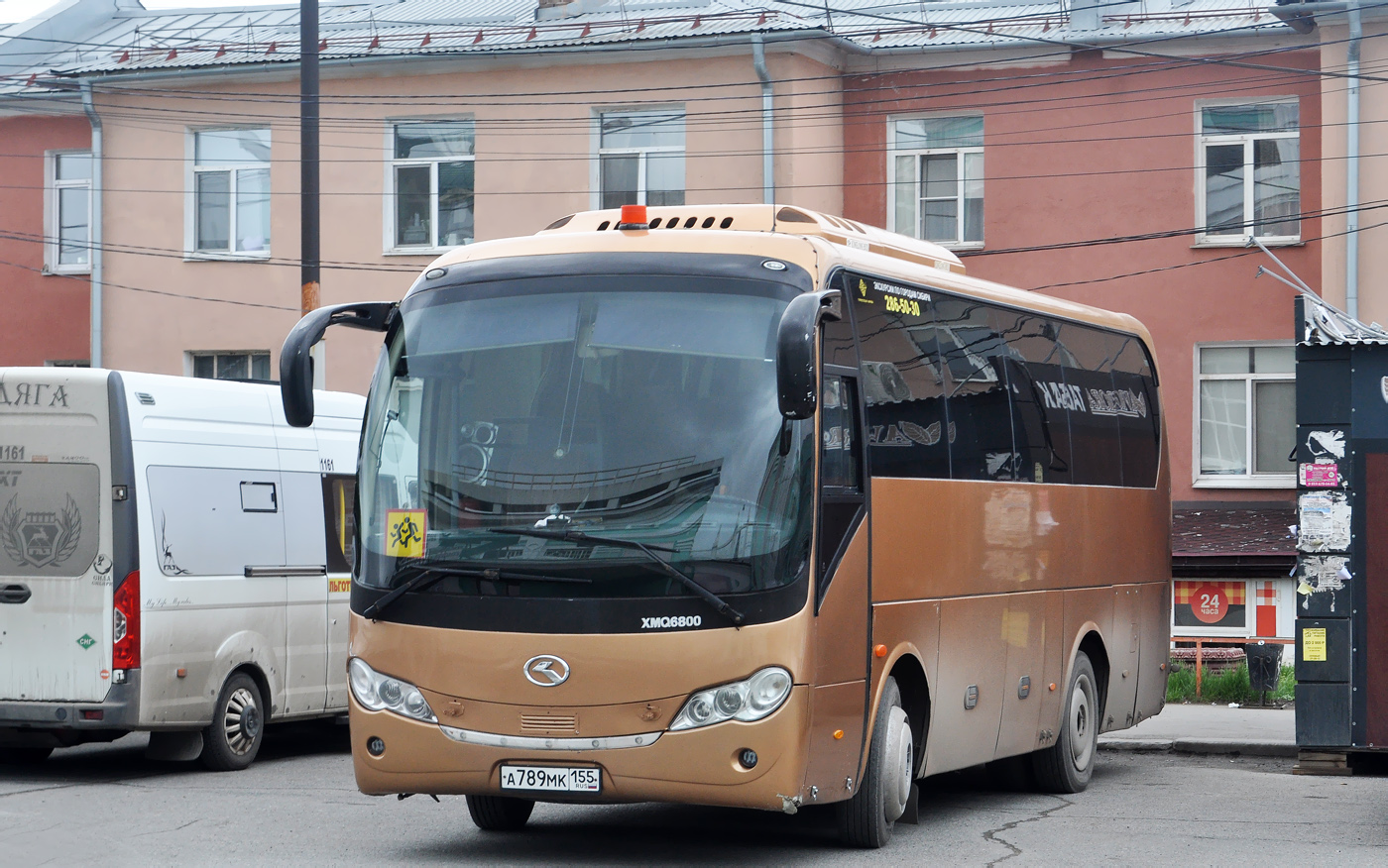 Омская область, King Long XMQ6800 № А 789 МК 155