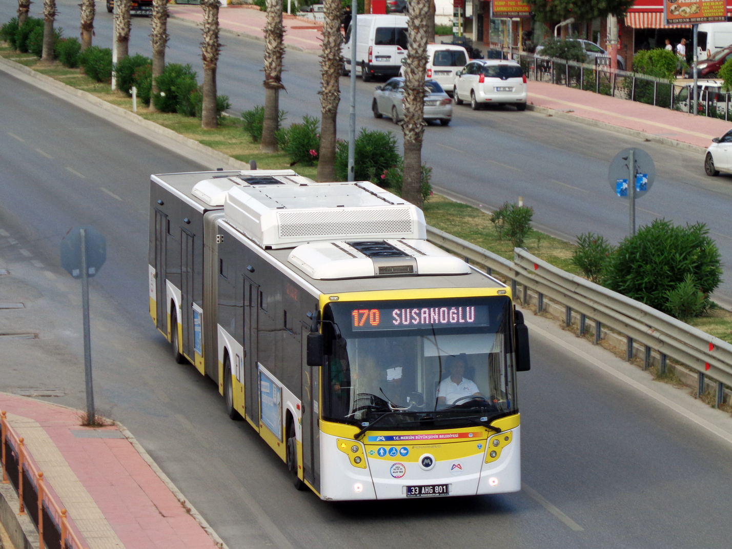 Турция, Menarinibus Citymood 18 CNG (Karsan) № 33 AHG 801